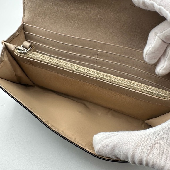 Dior Black Embossed Wallet - Picture 6 of 10